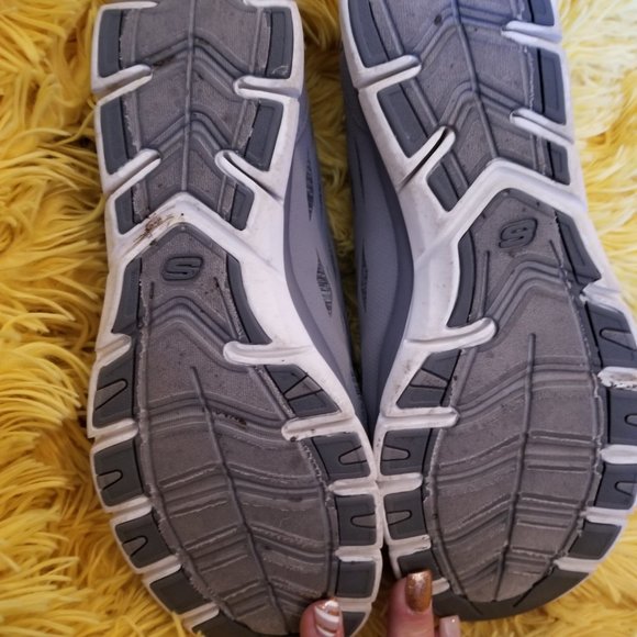 Skechers Flex Air Cooled Memory Foam Slip on Sneakers - Picture 6 of 6